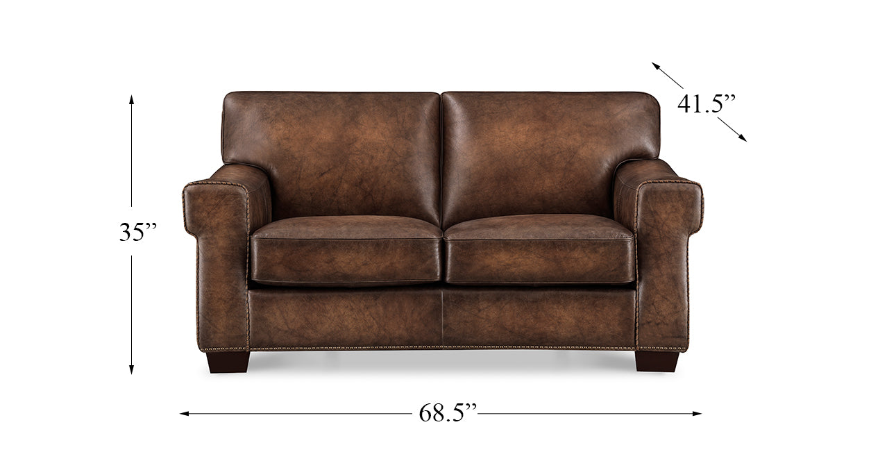 Capri Leather Sofa Collection